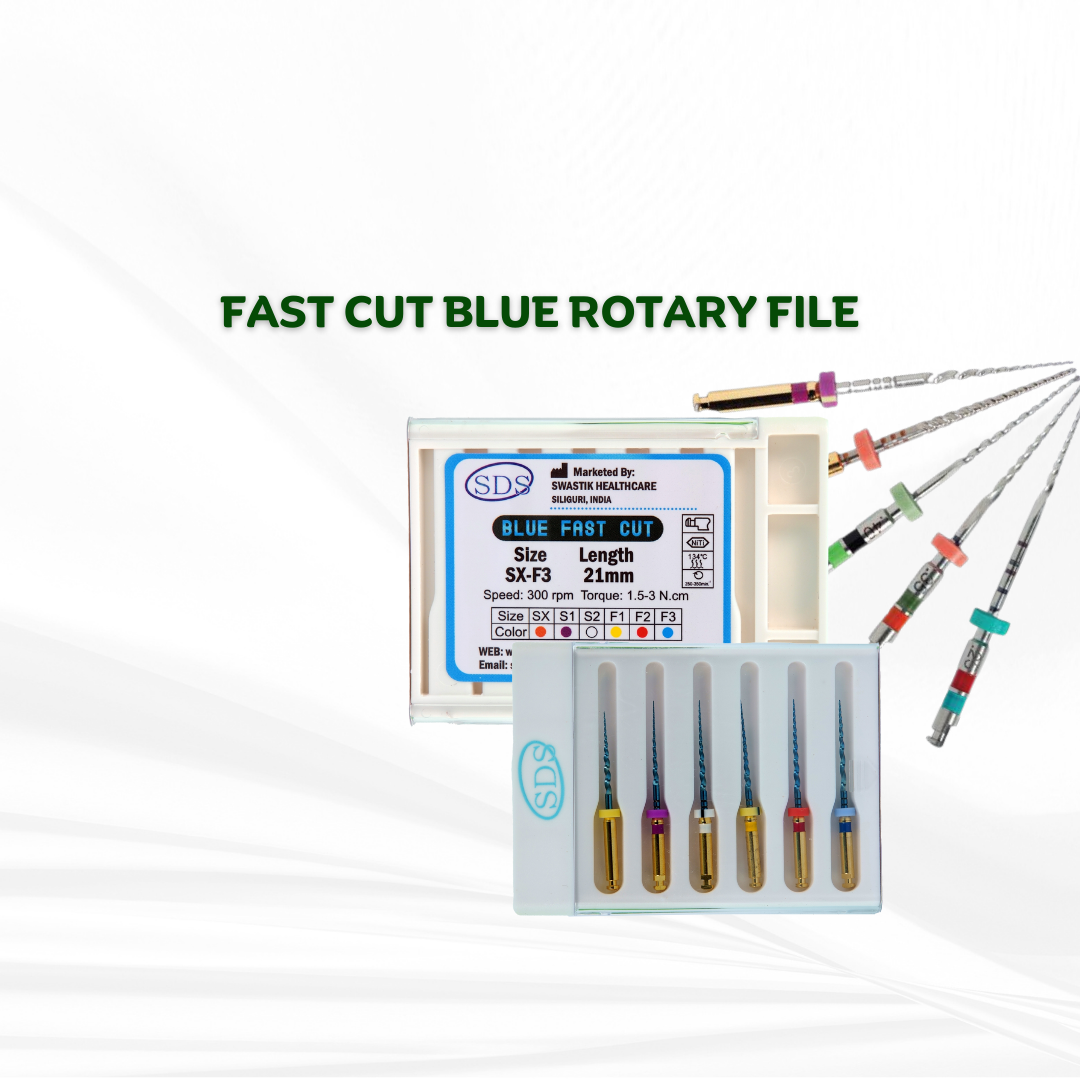 Blue Fast Cut Rotary File